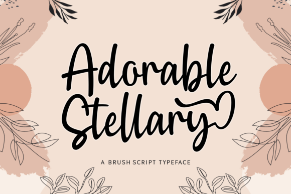 Adorable Stellary Font for Crafters