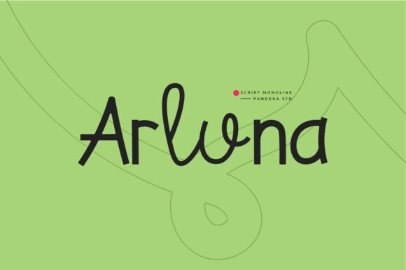 Arluna: A Modern Script Font for Elegant Editorial Design