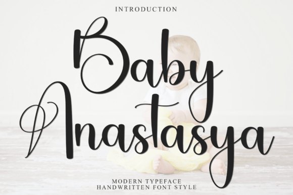 Baby Anastasya: An Elegant Script Font for Branding