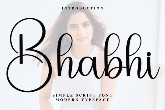 Bhabhi Script Font for Elegant Handmade Designs