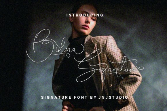 Birlina Signature Font for Elegant Branding