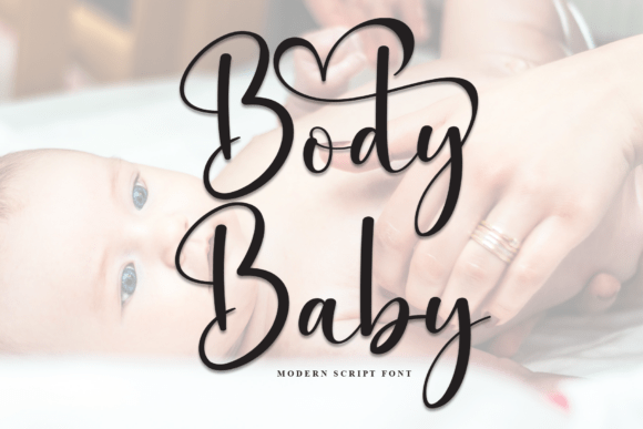 Body Baby Font for Elegant Editorial Design