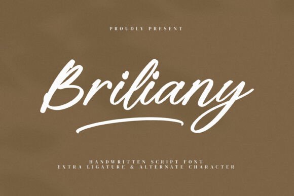 Briliany Font for Elegant Campaign Design