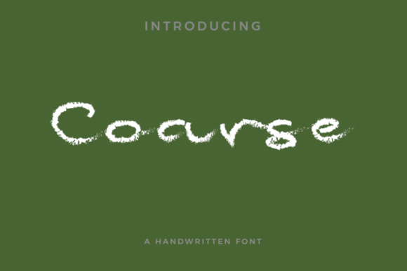 Coarse Typeface for Bold Web Design