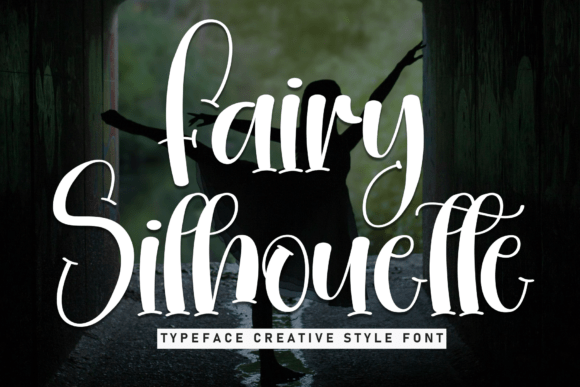 Fairy Silhouette Font for Magical Campaigns