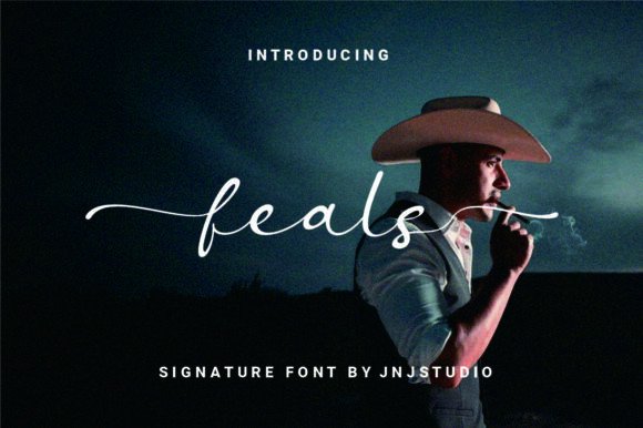 Feals: The Elegant Signature Font for Makers