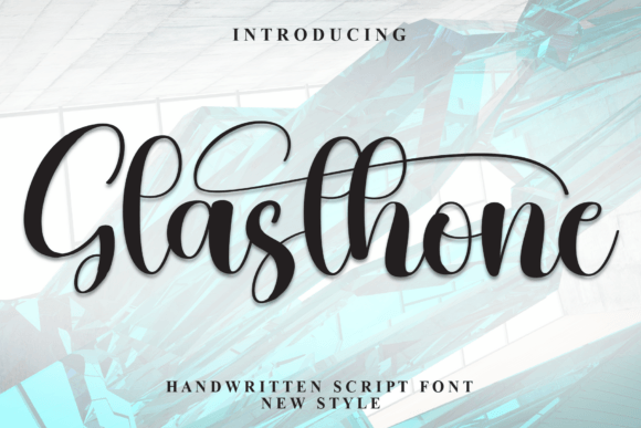 Glasthone Typeface for Elegant Branding