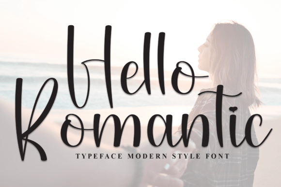 Hello Romantic Font for Elegant Handmade Branding