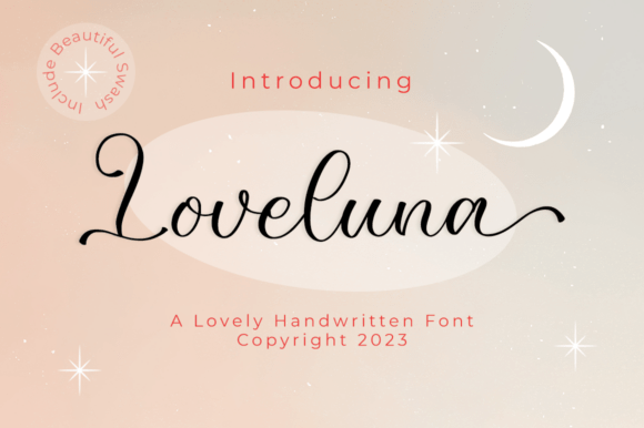 Loveluna Script Font for Modern Web Design