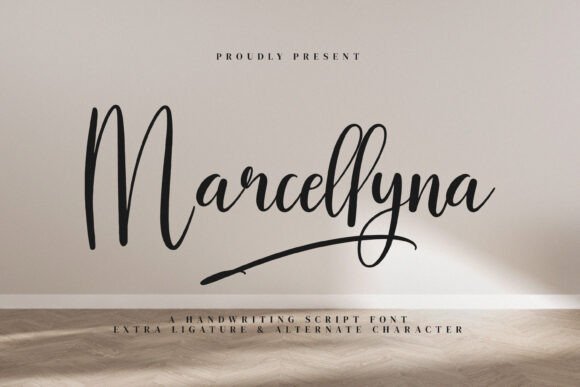 Marcellyna: The Script Font for Modern Branding