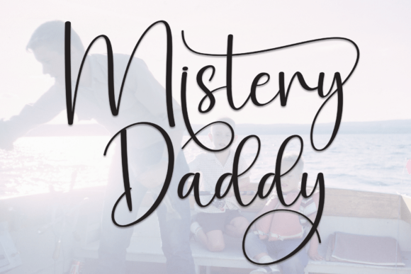 Mistery Daddy: The Handwritten Font for Makers