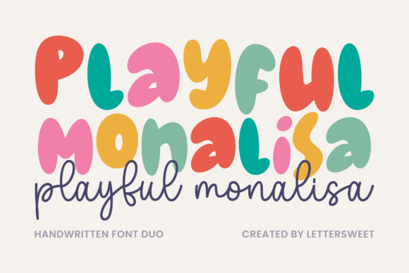 Playful Monalisa Typeface for Bold Campaigns