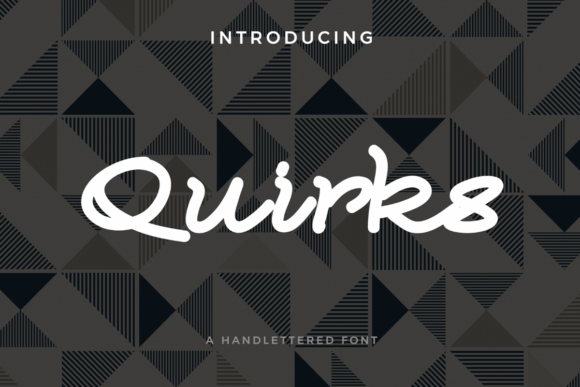 Quirks Font: Elevating Web Design with Handwritten Charm