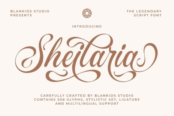 Sheilaria Font Review for Handmade Branding