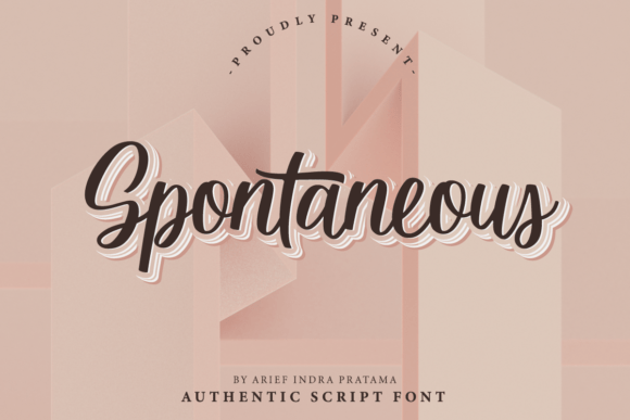 Spontaneous: An Authentic Handwritten Typeface